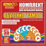 Комплект динамических раздаточных пособий - Обучение грамоте (веера). Гласные буквы, знаки, согласные буквы. - «globural.ru» - Чайковский