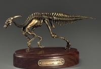 Модель скелета динозавра Parasaurolophus  - «globural.ru» - Чайковский