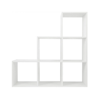 Стеллаж 6 секций белый - «globural.ru» - Чайковский