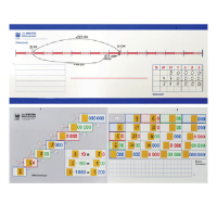Магнитный плакат "Миллион". (Серия "От 1 до 1000000") с методическими рекомендациями - «globural.ru» - Чайковский