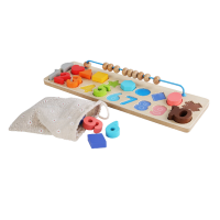 Деревянная игрушка "Фигуры и Цифры" - «globural.ru» - Чайковский