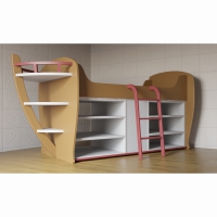 Детская кровать-чердак «Корабль» - «globural.ru» - Чайковский