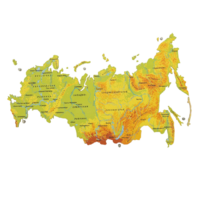 Физическая карта России из дерева на стену "Родина моя" 900×511×30мм - «globural.ru» - Чайковский