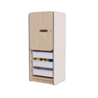 Закрытый шкаф с ящиками из коллекции мебели «НЕГА (цвет бежевый) - «globural.ru» - Чайковский