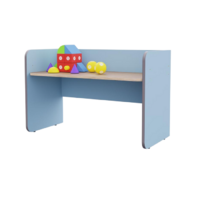 Стол для речевых игр из коллекции «НЕГА» (цвет голубой) - «globural.ru» - Чайковский