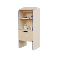 Родительский столик для записей во входную группу из коллекции мебели «НЕГА» (цвет бежевый) - «globural.ru» - Чайковский