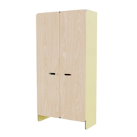 Шкаф под инвентарь из коллекции «НЕГА» (цвет желтый) - «globural.ru» - Чайковский