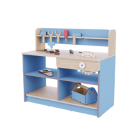 Верстак с набором инструментов из коллекции «НЕГА» (голубой) - «globural.ru» - Чайковский