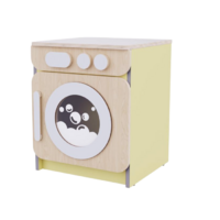 Стиральная машина из коллекции «НЕГА» (желтый) - «globural.ru» - Чайковский