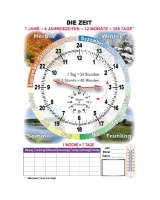 DIE ZEIT. Наглядные пособия по немецкому языку - «globural.ru» - Чайковский