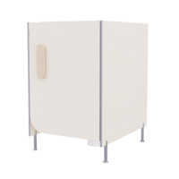 Гигиеническая кабинка из коллекции «НЕГА» (цвет бежевый) - «globural.ru» - Чайковский