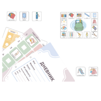 Набор карточек PECS/ПЭКС «Ученик» 638 штук - «globural.ru» - Чайковский