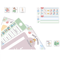 Набор карточек PECS/ПЭКС «Рутинки» 830 штук - «globural.ru» - Чайковский