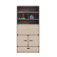 Стеллаж-трансформер с рабочим местом специалиста из коллекции «НЕГА» (голубой) - «globural.ru» - Чайковский