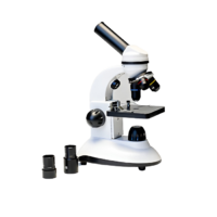 Микроскоп школьный (с подсветкой) - «globural.ru» - Чайковский