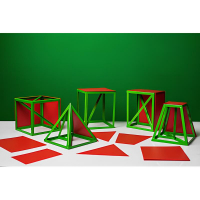 Набор по стереометрии (магнитный) вариант 1 - «globural.ru» - Чайковский