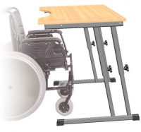 Стол для инвалидов колясочников СИ-1 регулируемый по высоте (Вариант 2) - «globural.ru» - Чайковский