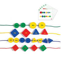 Игра на сенсомоторное развитие "Пуговицы-формы с карточками заданий" - «globural.ru» - Чайковский