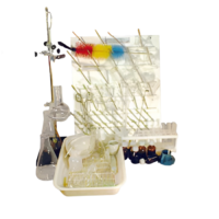 Набор химической посуды и принадлежностей по биологии для демонстрационных работ (КДОБУ) - «globural.ru» - Чайковский