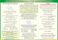Таблица Дифференциальное исчисление 1000*1400 винил - «globural.ru» - Чайковский