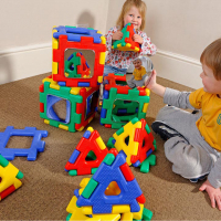 Набор Полидрон Гигант "Комплект встраиваемых зеркальных панелей" - «globural.ru» - Чайковский