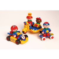 Набор транспорта для малышей "Друзья на колесах" - «globural.ru» - Чайковский