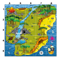 Коврик для логобота Пчелка "Остров/ На берегу моря" - «globural.ru» - Чайковский