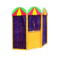 Ширма для кукольного театра трёхсекционная - «globural.ru» - Чайковский