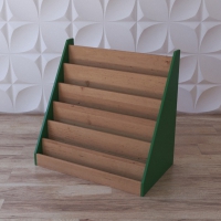 Стеллаж-витрина для книг "Познавательная горка" - «globural.ru» - Чайковский