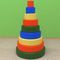 Игровой набор Пирамида Круглая - «globural.ru» - Чайковский