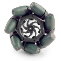 Технологичное колесо Mecanum 4" Mecanum Wheel 4" для конструктора VEX (4 штуки в упаковке) - «globural.ru» - Чайковский
