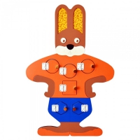 Бизиборд «Зайчик- Побегайчик» - «globural.ru» - Чайковский