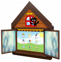 Логопедический комплекс "Домик Антошки" (навесной) - «globural.ru» - Чайковский