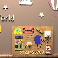 Бизиборд "Наша кухня" - «globural.ru» - Чайковский