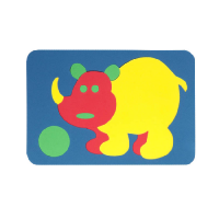 Мозаика "Носорог" - «globural.ru» - Чайковский