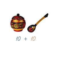 Счетный материал на магнитах "Хохлома" - «globural.ru» - Чайковский