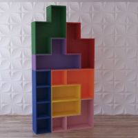 Стеллаж для игрушек "Цветная стройка" - «globural.ru» - Чайковский