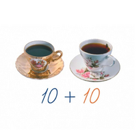 Счетный материал на магнитах "Чашки". - «globural.ru» - Чайковский