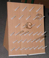 Доска для сушки посуды 36 отверстий - «globural.ru» - Чайковский