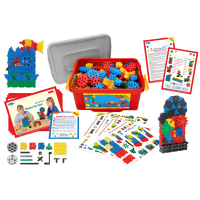 Конструктор STEM "Шестеренки" начальный уровень 200 деталей - «globural.ru» - Чайковский