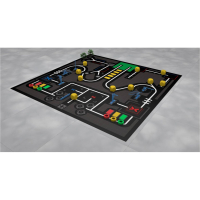 Соревновательное поле с элементами MakeX Stater Arenas Kit - «globural.ru» - Чайковский