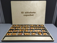 Дидактический набор "Изучаем испанский язык (алфавит)" - «globural.ru» - Чайковский