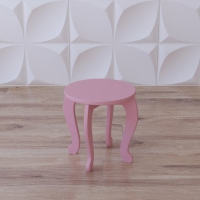 Табурет «Царевна» розовый - «globural.ru» - Чайковский