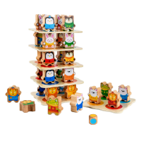 Деревянная игрушка "Звериная башня" - «globural.ru» - Чайковский