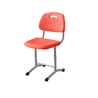 Стул ученический регулируемый по высоте из дутого пластика - «globural.ru» - Чайковский