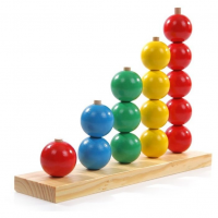 Пирамидки-счет Шары (5 в 1) - «globural.ru» - Чайковский