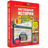 Наглядная история. История России с древнейших времен до конца XVI века. 6 класс - «globural.ru» - Чайковский
