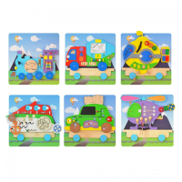 Тактильно-развивающая панель «Транспорт» - «globural.ru» - Чайковский