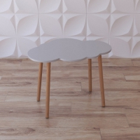 Стол "Белая тучка" белый - «globural.ru» - Чайковский