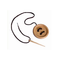 Большая пуговица со шнурком - «globural.ru» - Чайковский